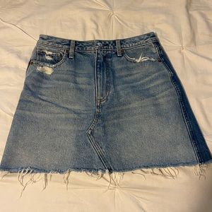 Abercrombie Two-Toned Denim Skirt